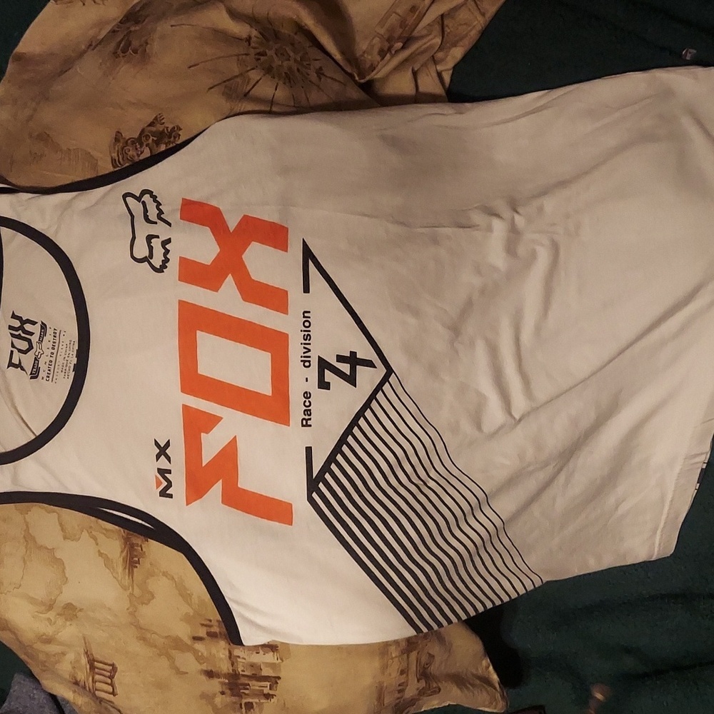 Trendy new Americana fox race division tank.
